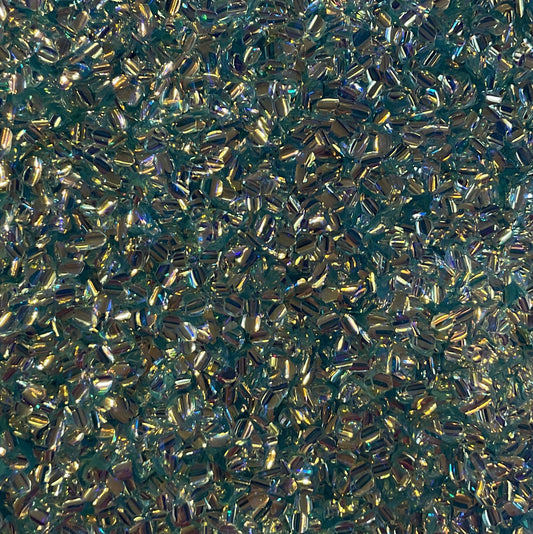 Bubble Glitter - Teal Gold Silver