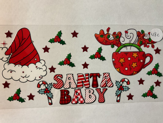 48C - Santa Baby - UV DTF