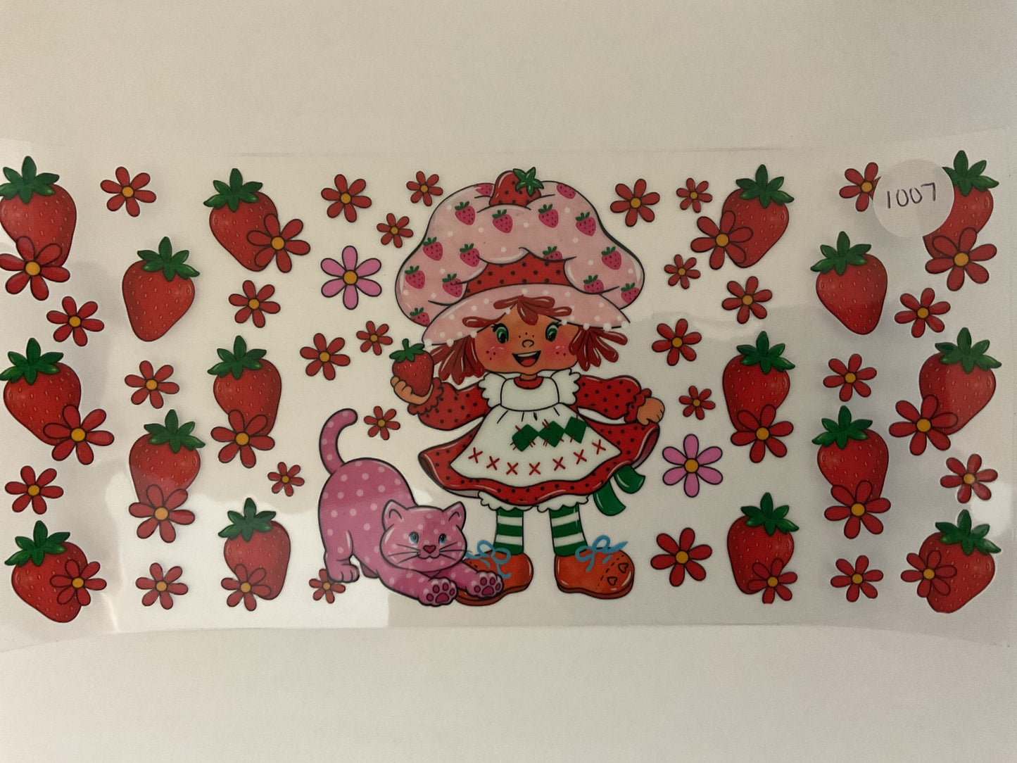 #1007 - Strawberry Girl - UV DTF