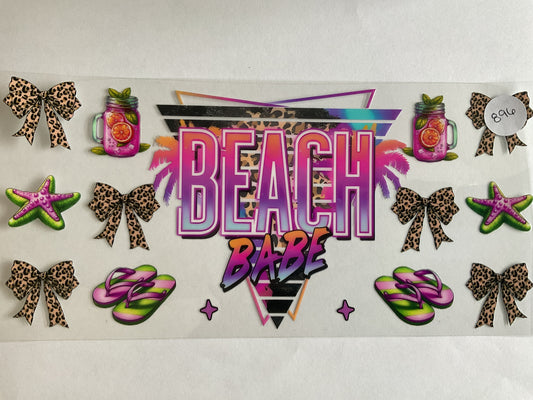 #896 - Beach Babe - UV DTF