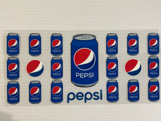 Pepsi Cans - UV DTF