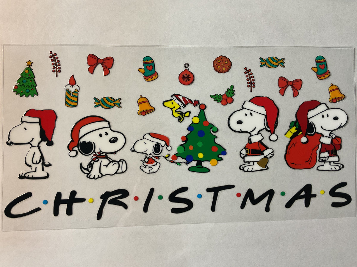 51C - Snoopy Christmas - UV DTF