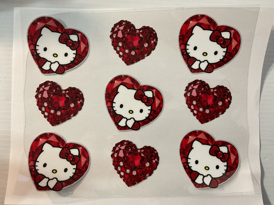 HK Red Rhinestone - 20oz UV DTF