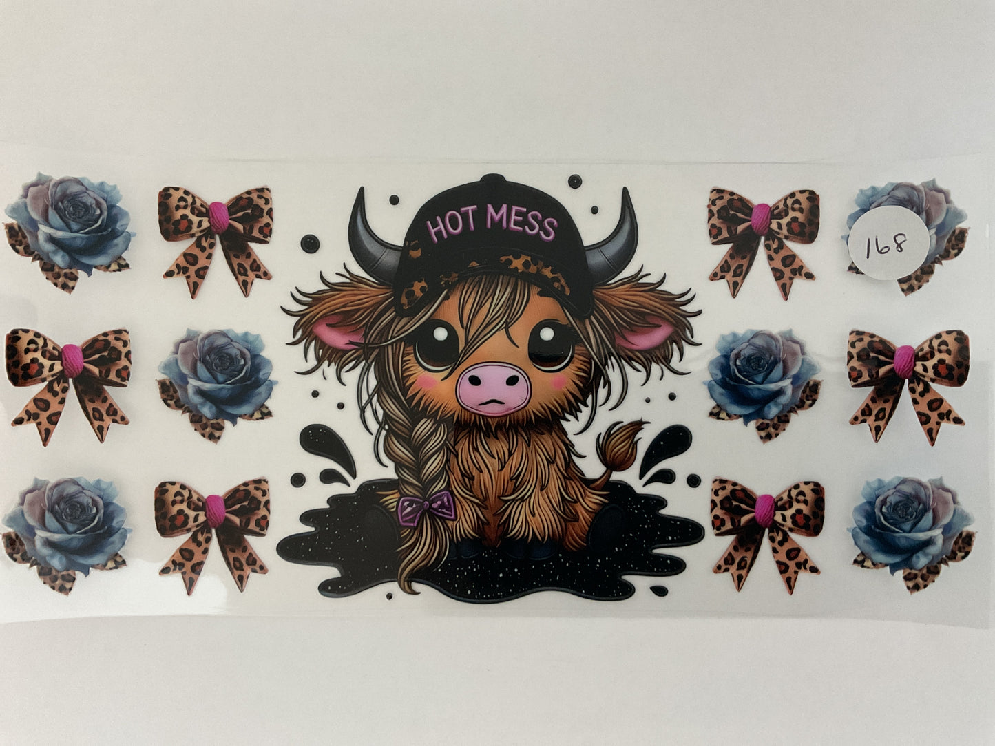 #168 - Cow - UV DTF