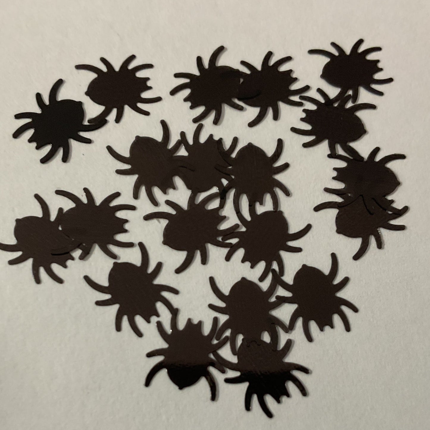 Black Spiders - Glitter Shapes