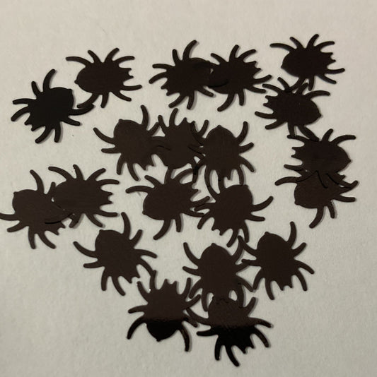 Black Spiders - Glitter Shapes