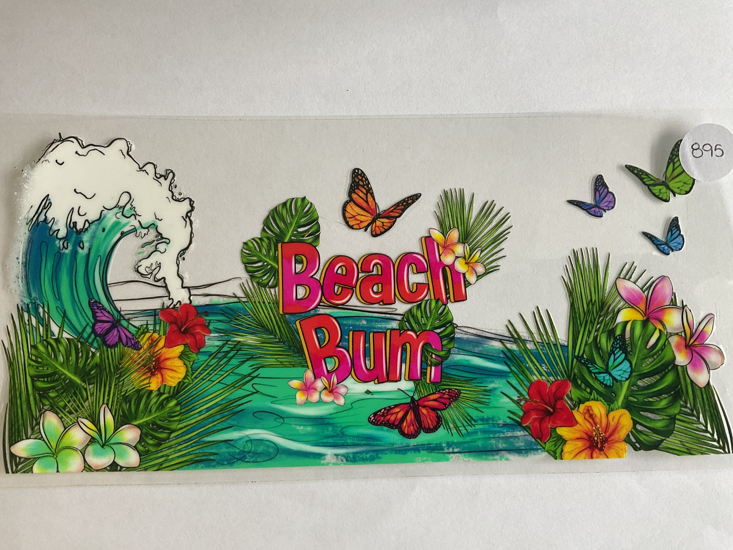 #895 - Beach Bum - UV DTF