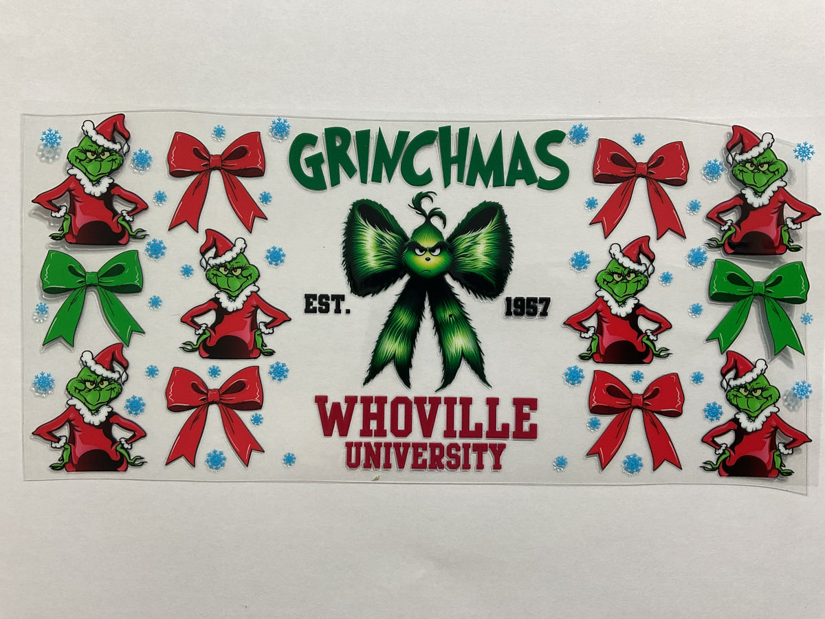 97C - Green Guy University - Tumbler Wrap
