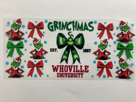 97C - Green Guy University - Tumbler Wrap
