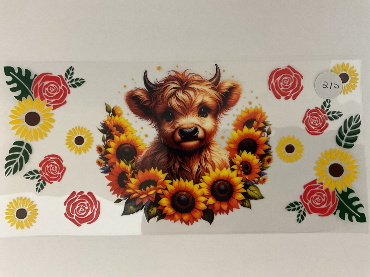 #210 - Cow - UV DTF