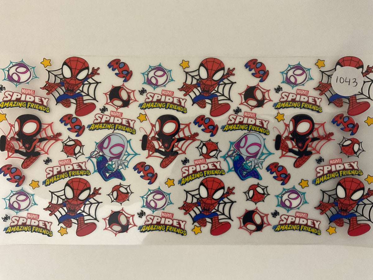 #1043 - Spider Guy - UV DTF