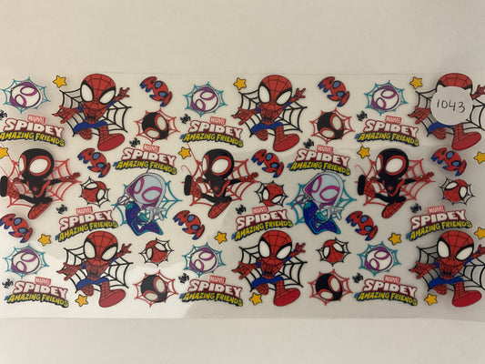 #1043 - Spider Guy - UV DTF