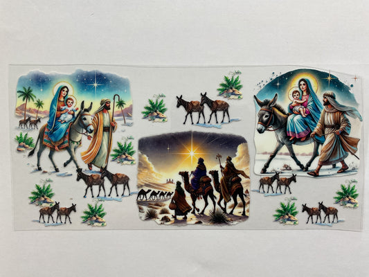 144C - Christmas Jesus - Tumbler Wrap