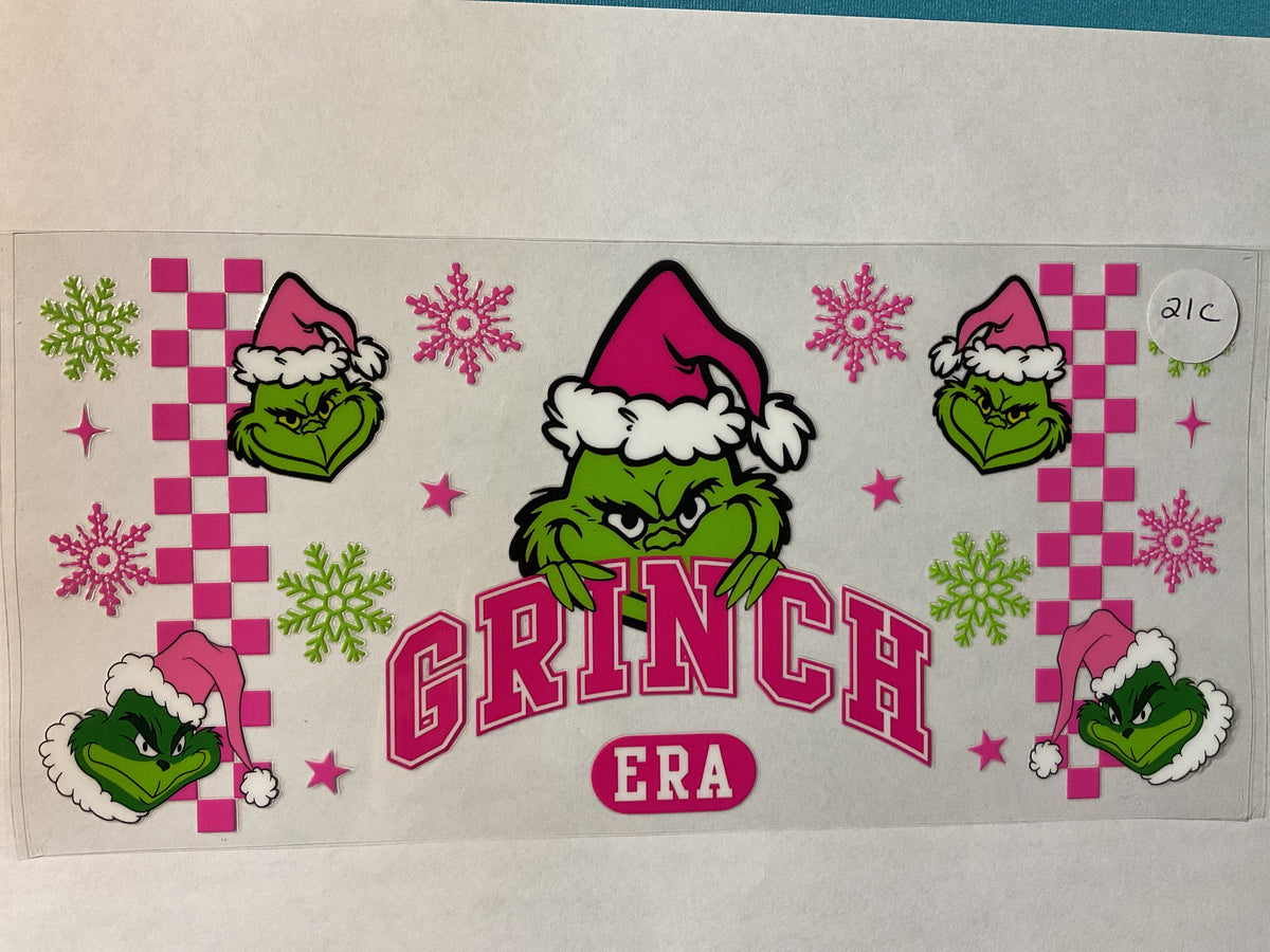 21C - Grinch Era - UV DTF