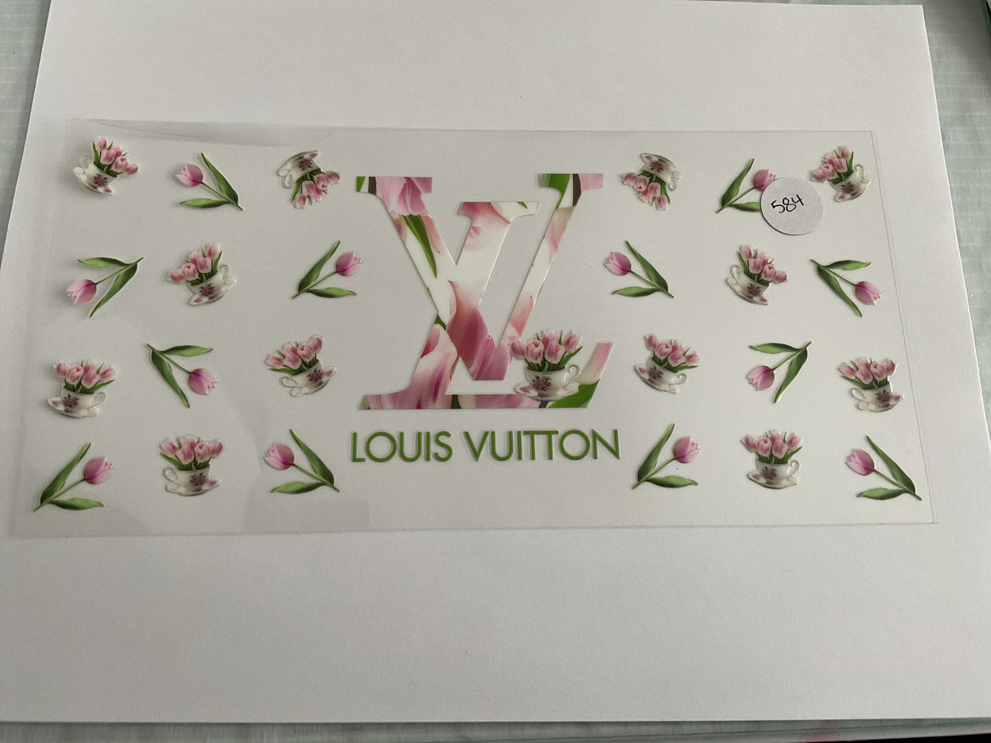 #584 - UV DTF Tumbler Wrap