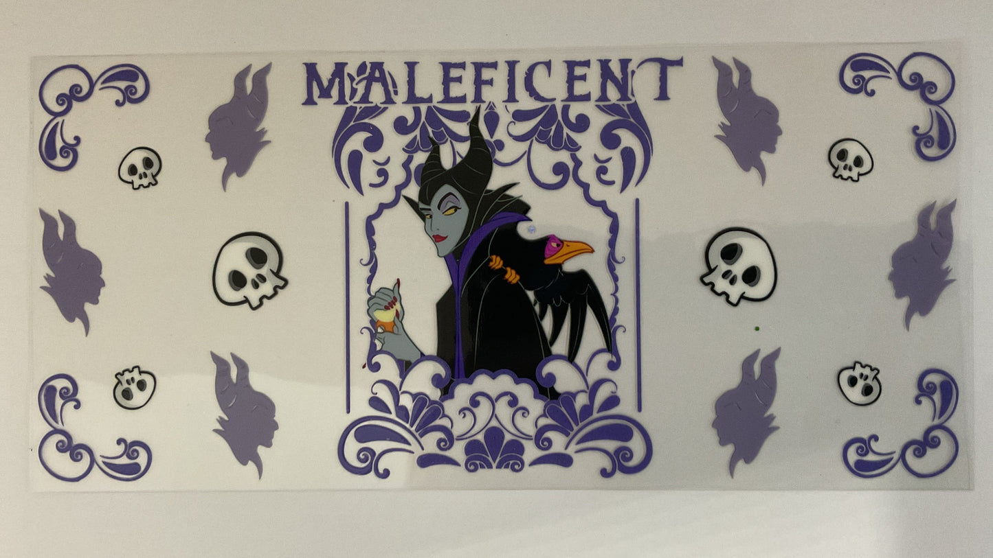 Maleficent - UV DTF Tumbler Wrap