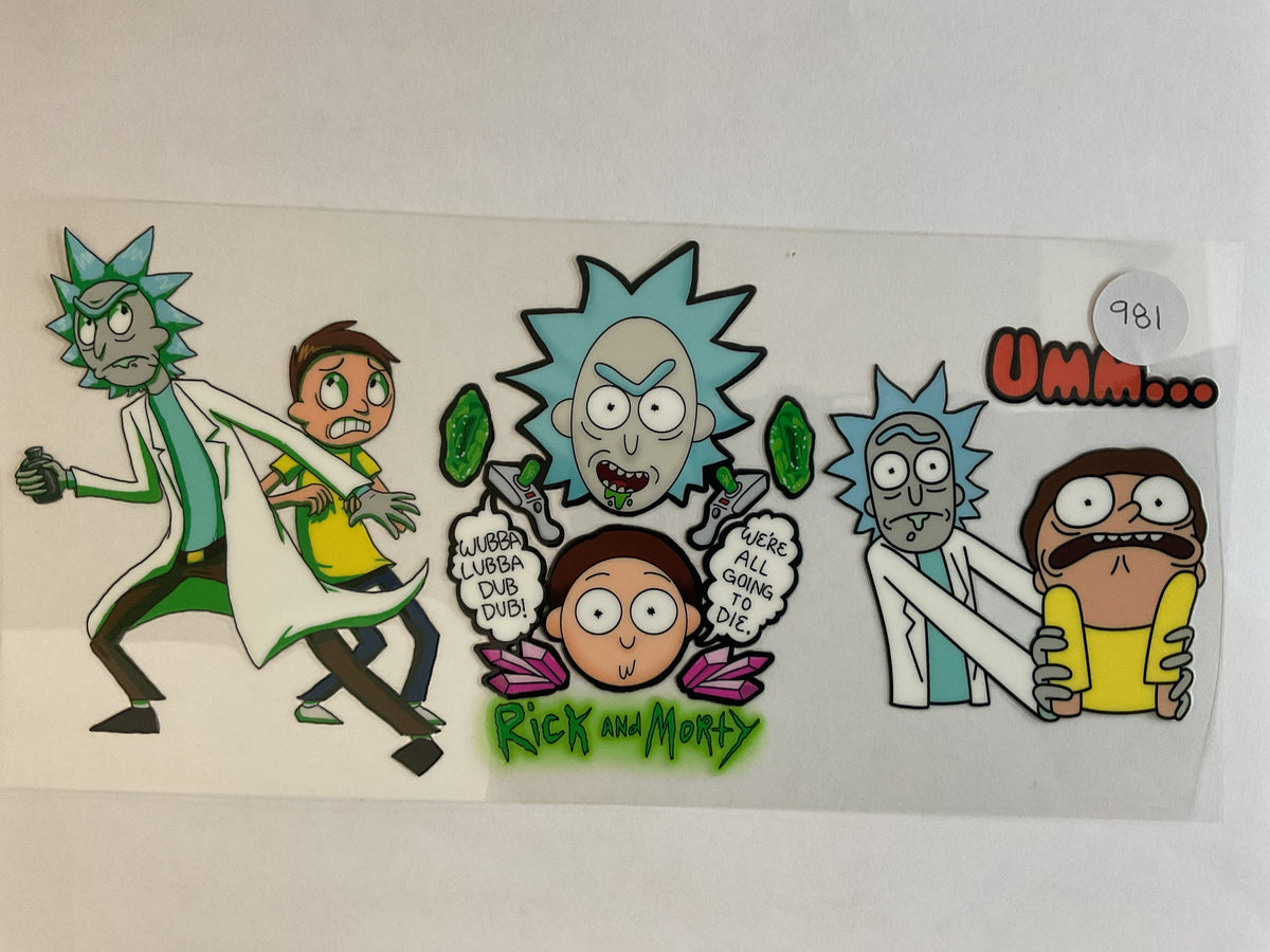 #981 - Rick - UV DTF