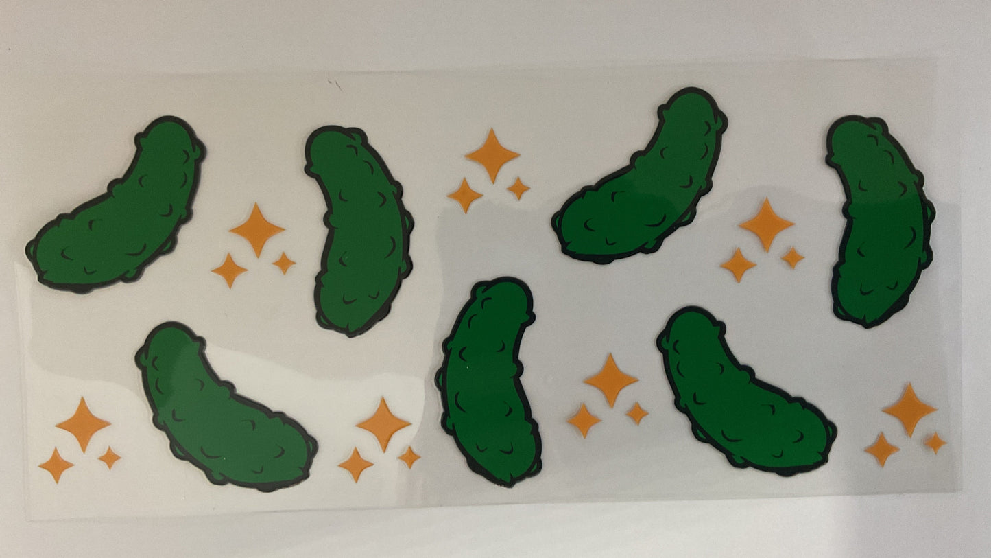 Pickles- UV DTF Tumbler Wrap