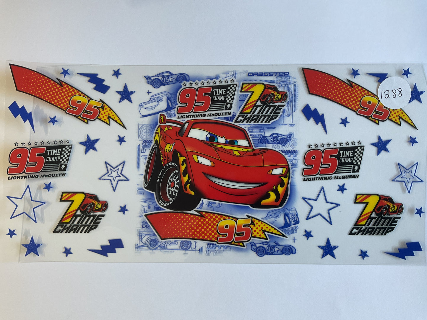 #1288 - KID’S UV DTF Tumbler Wrap