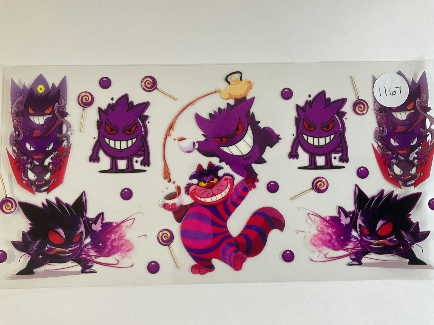 #1167 - KID’S UV DTF Tumbler Wrap