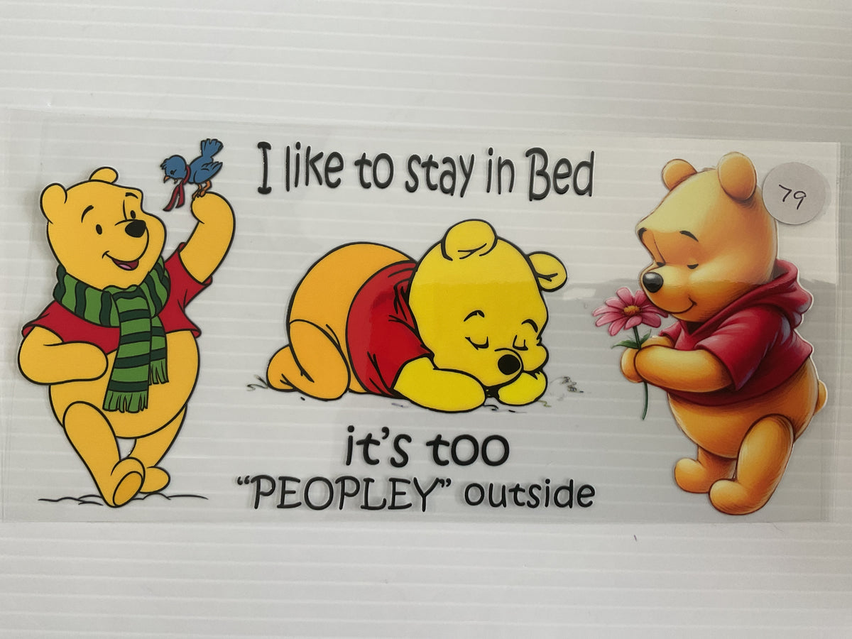 #79 - I Like to Stay in Bed It’s To Peopley Outside