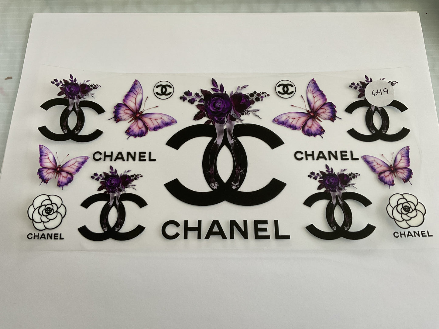 #649 - UV DTF Tumbler Wrap