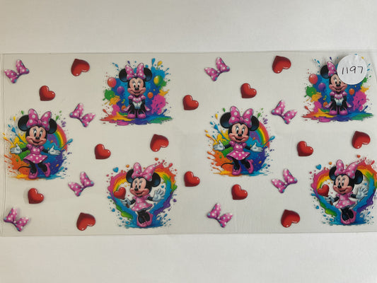 #1197 - KID’S UV DTF Tumbler Wrap