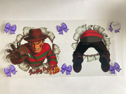 38H - Halloween Freddy - UV DTF