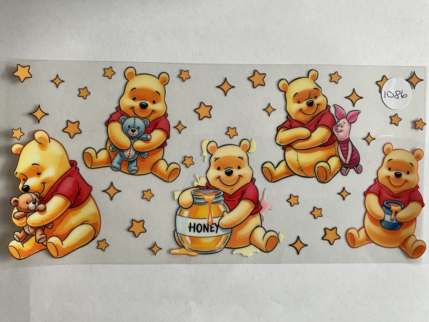 #1086 - Honey Bear - UV DTF