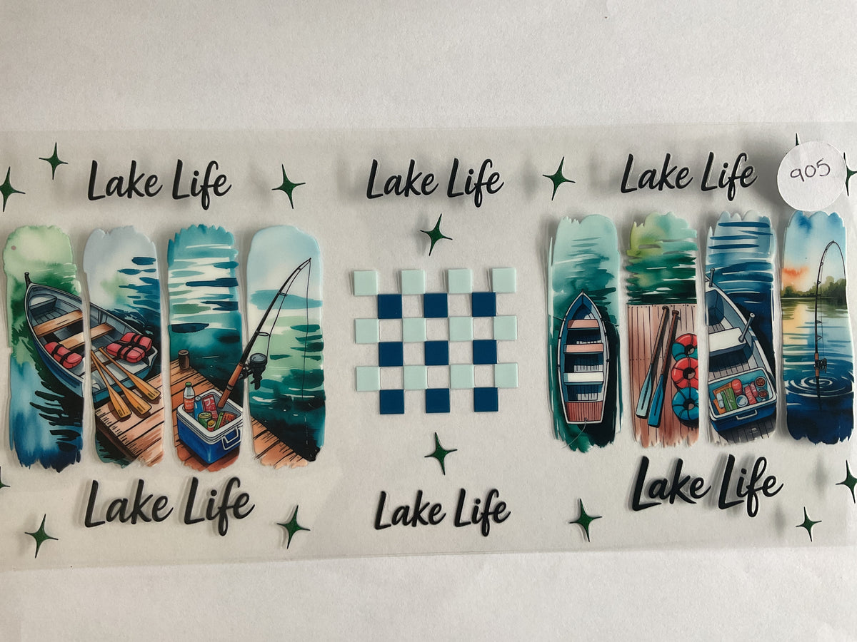 #905 - Lake Life - UV DTF