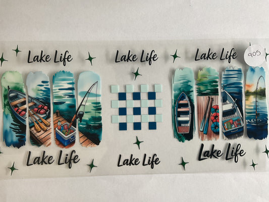 #905 - Lake Life - UV DTF