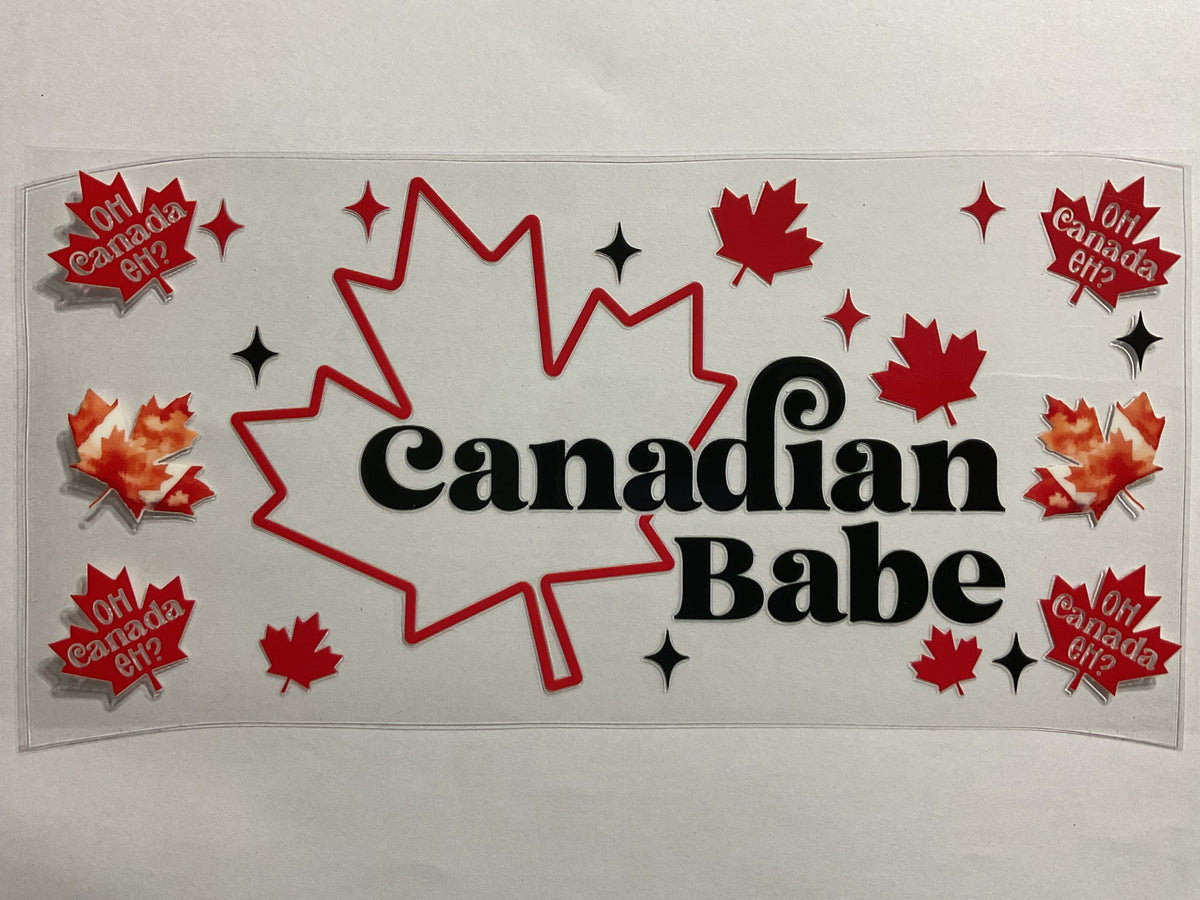 Canadian Babe - UV DTF