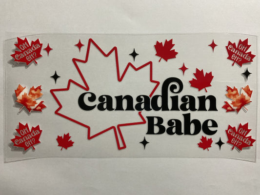 Canadian Babe - UV DTF