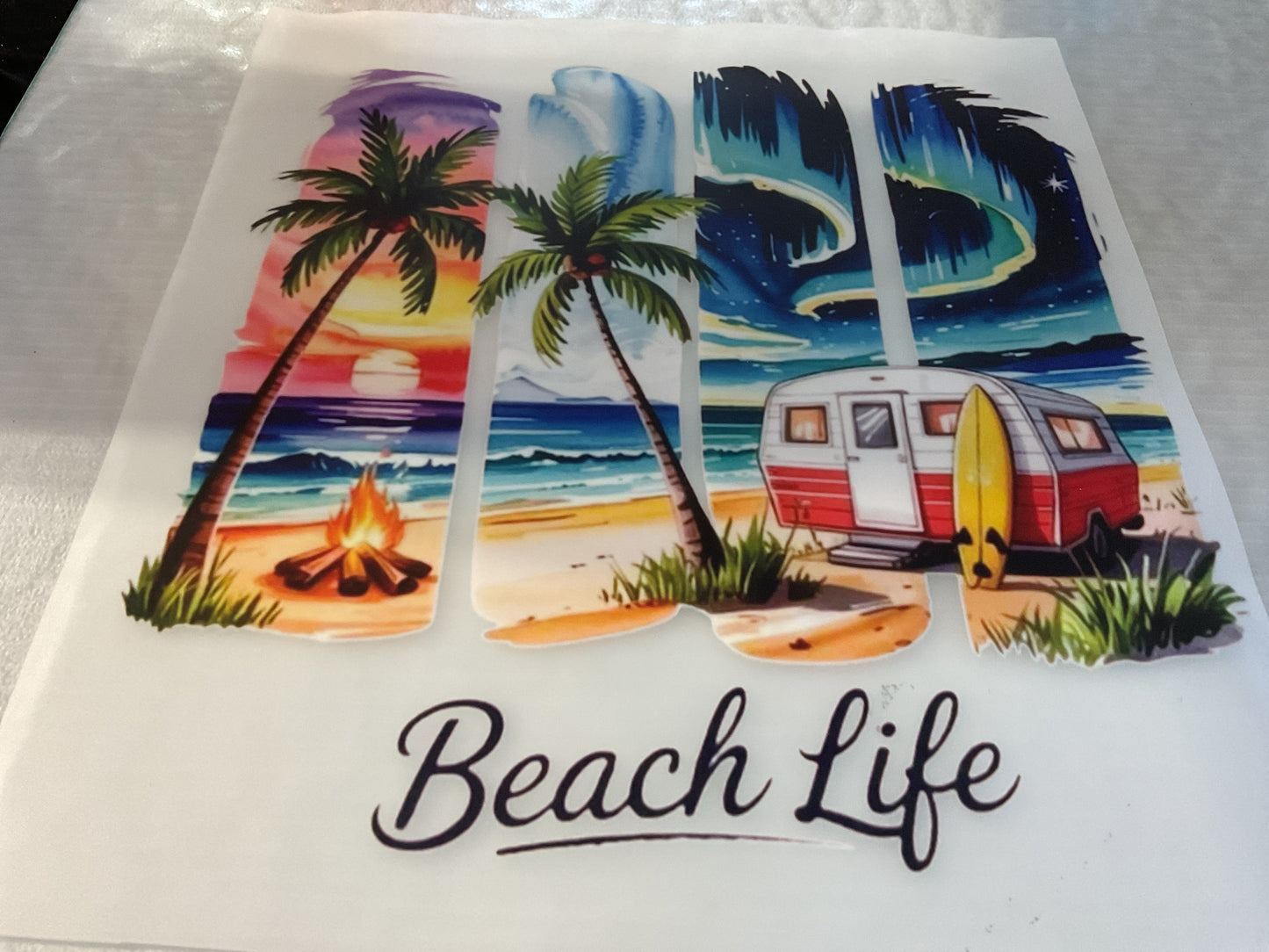 BEACH LIFE - DTF Heat Transfer