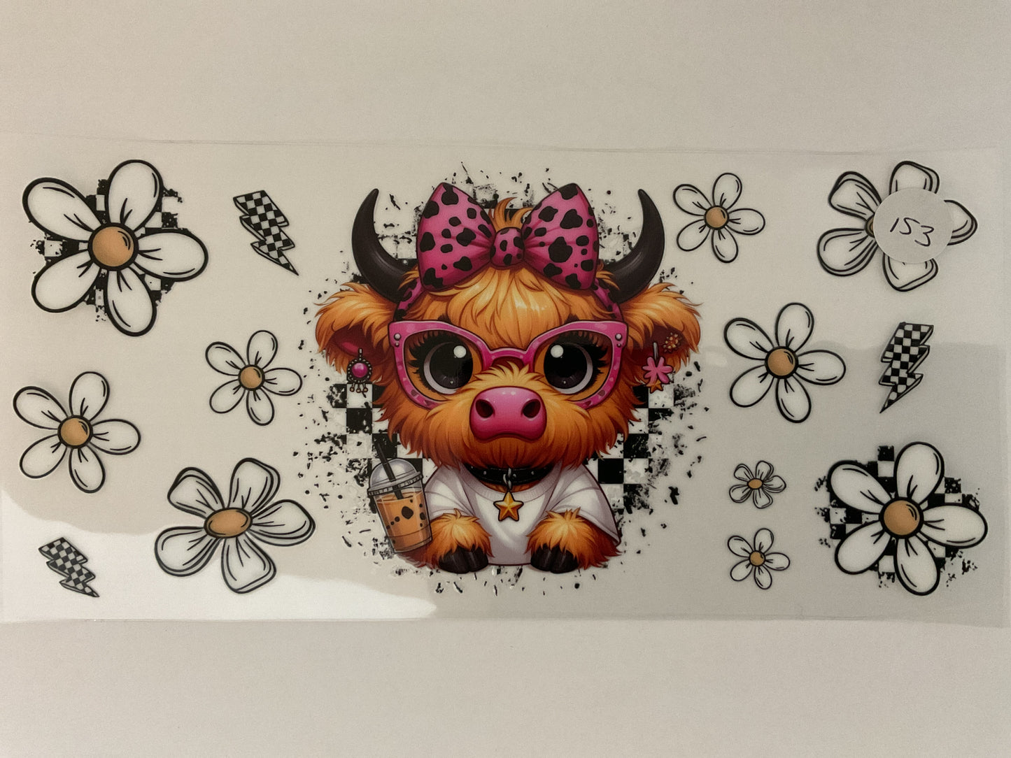 #153 - Cow - UV DTF