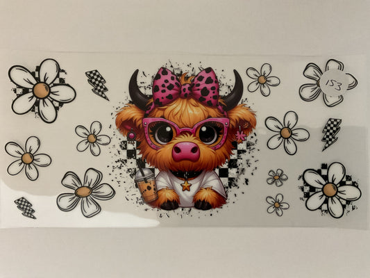 #153 - Cow - UV DTF
