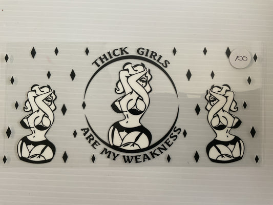#100 - Thick Girls Are My Weakness