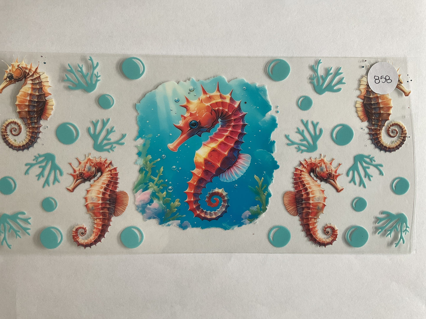#858 - Seahorse - UV DTF