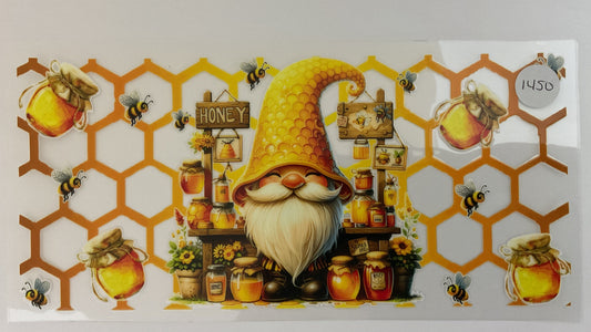 #1450 - Honeycomb Gnome - UV DTF