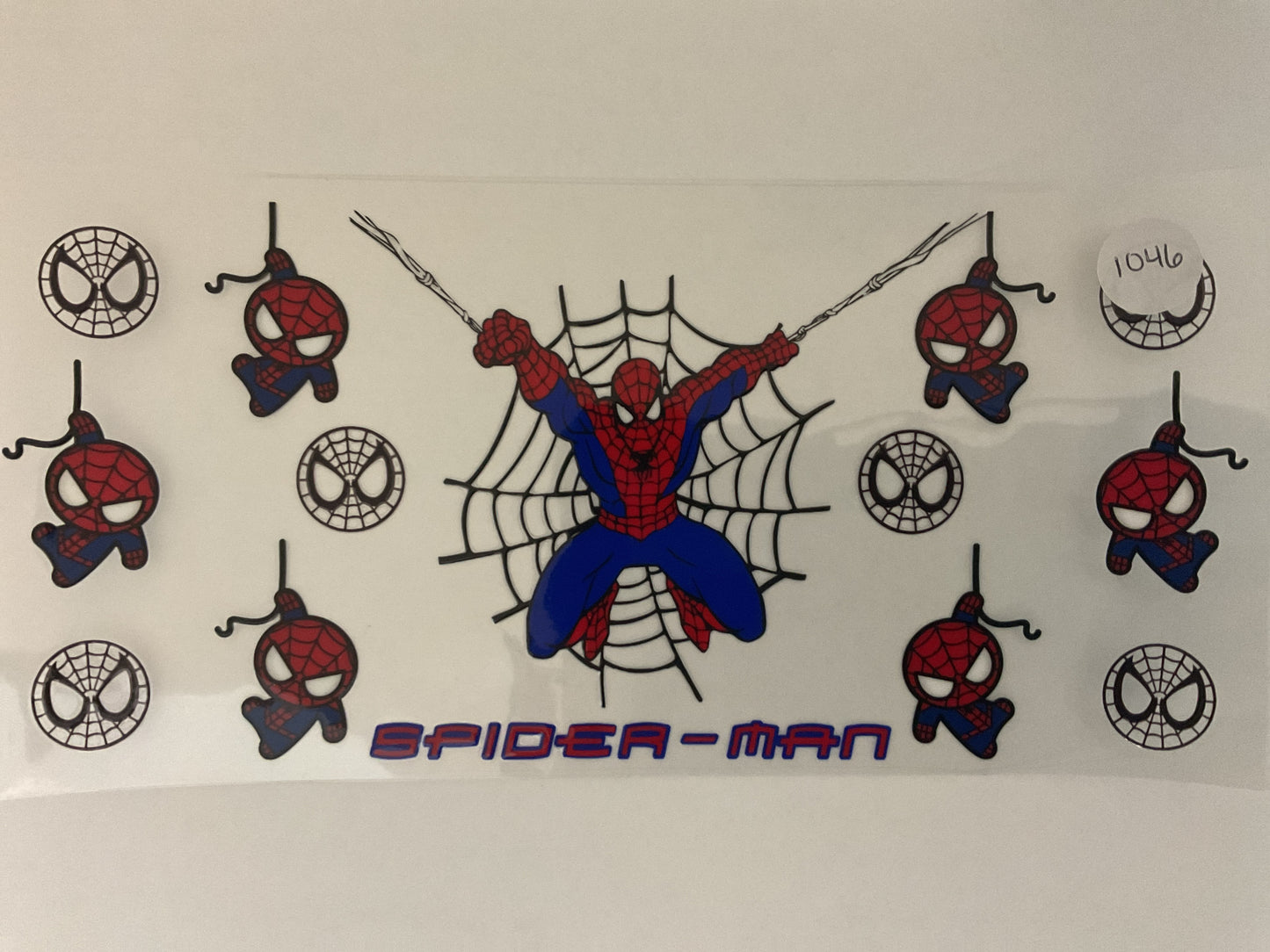 #1046 - Spider Guy - UV DTF