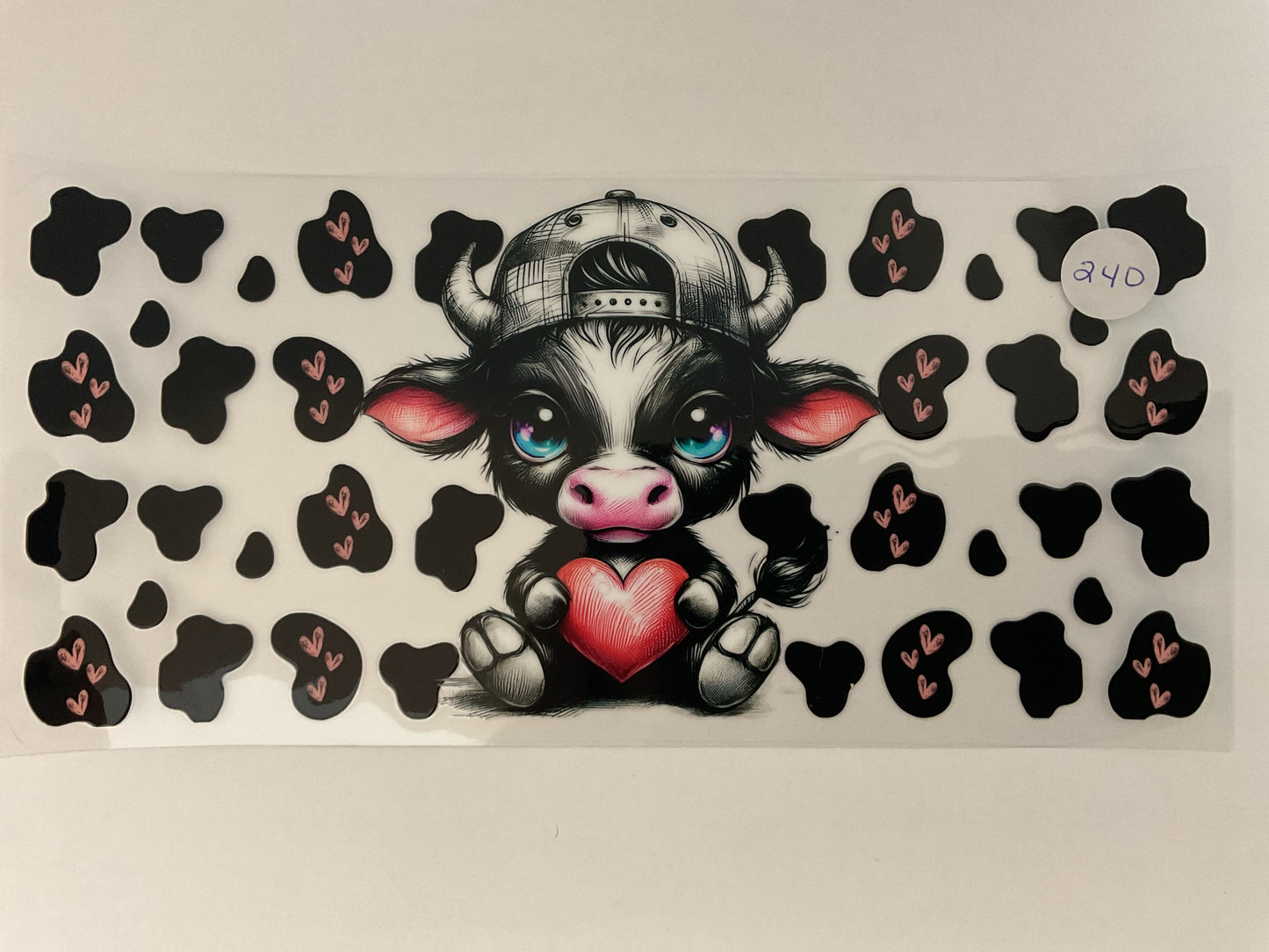 #240 - Cow - UV DTF