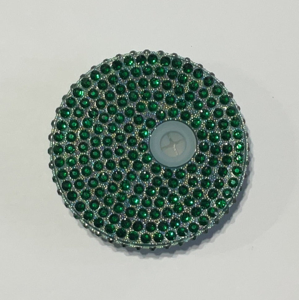 BLING Rhinestone Snow Globe Tumbler Lids