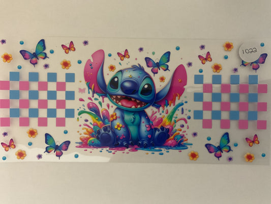 #1022 - Blue Guy - UV DTF