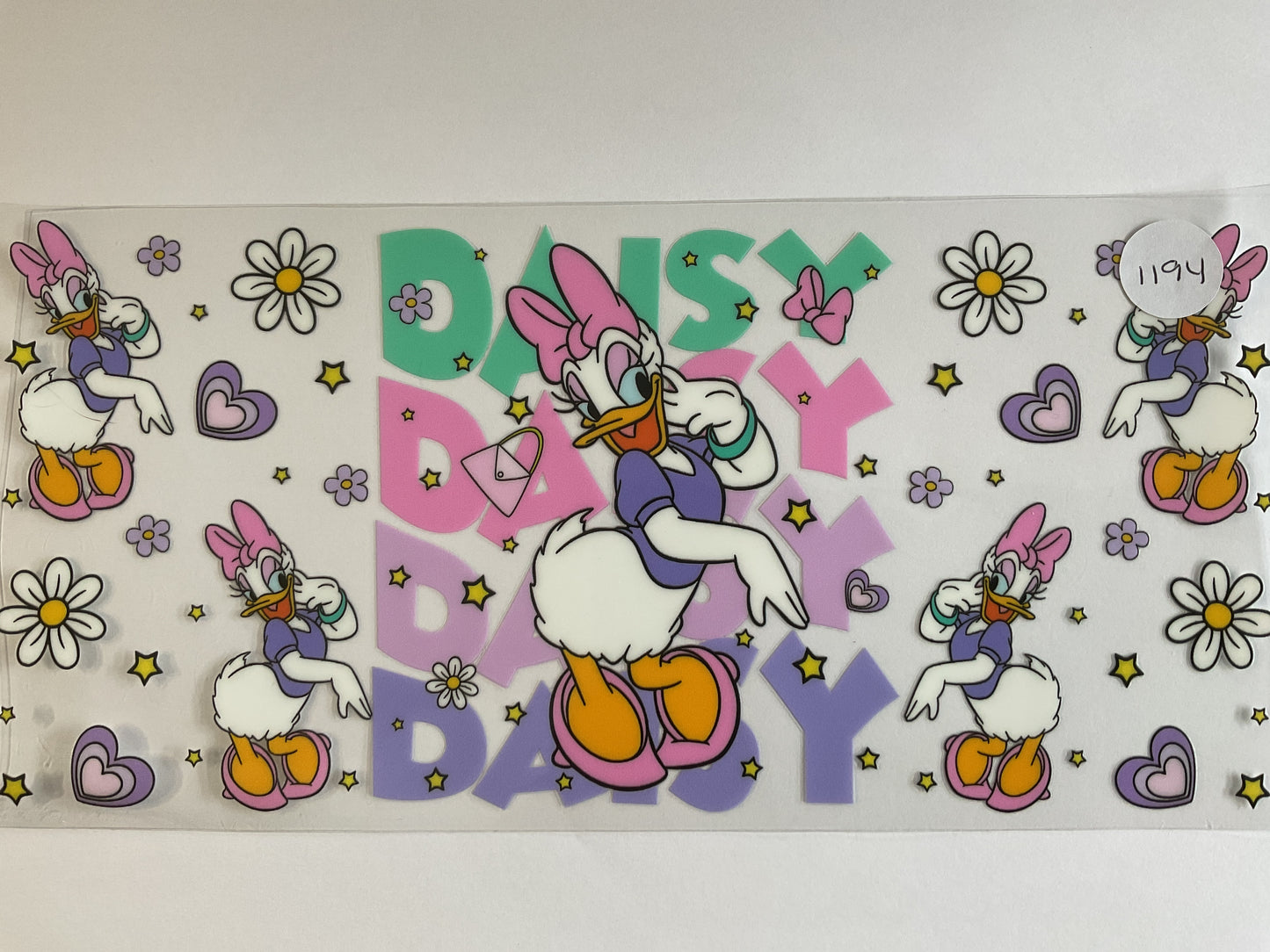 #1194 - KID’S UV DTF Tumbler Wrap