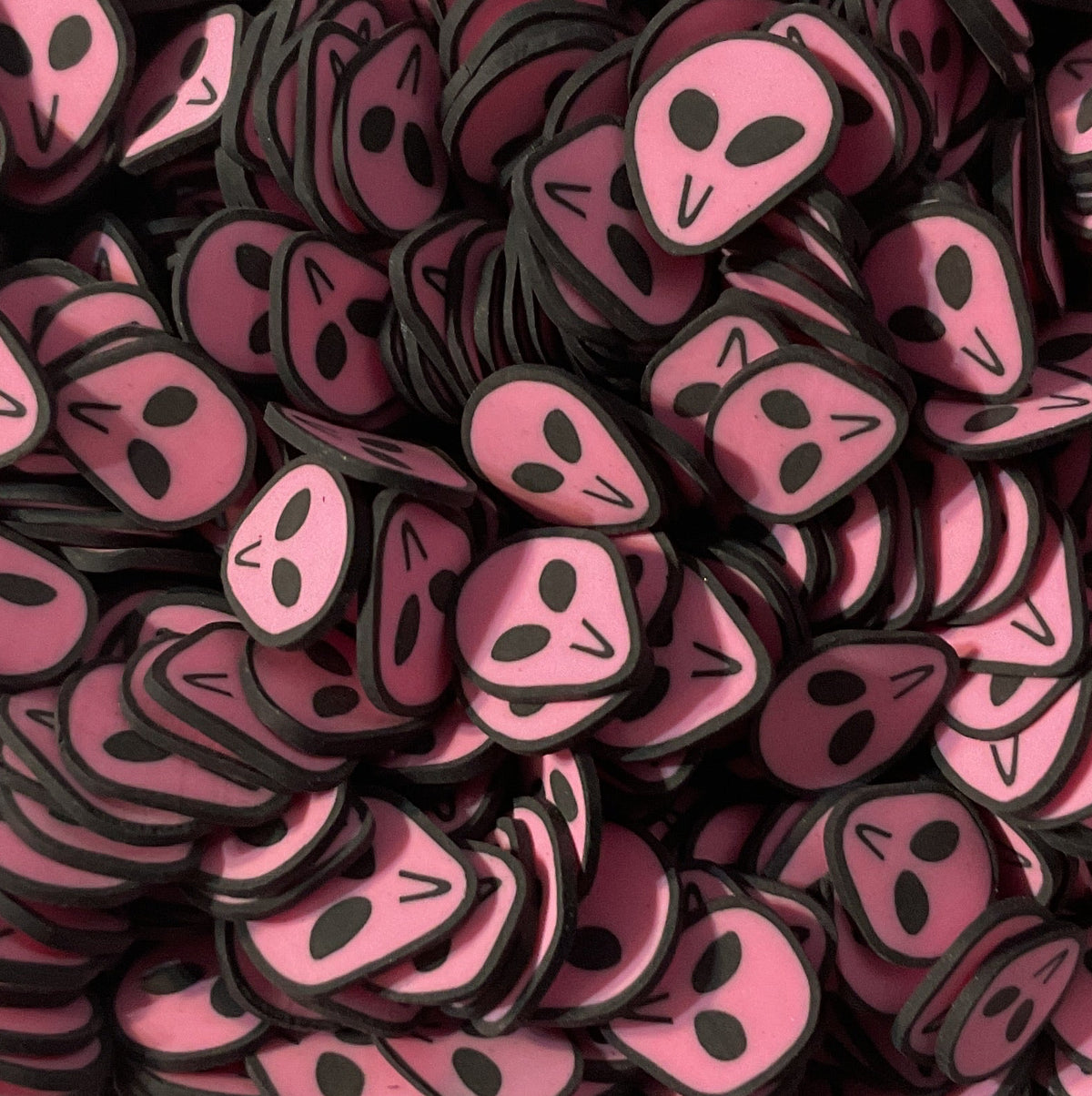 Aliens Pink - Clay Shapes