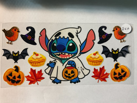2KH - Blue Guy Halloween - UV DTF
