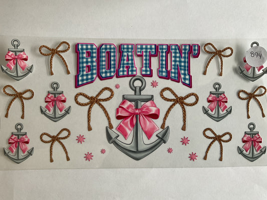 #894 - Boating - UV DTF