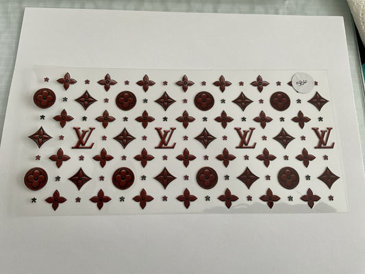 #586 - UV DTF Tumbler Wrap