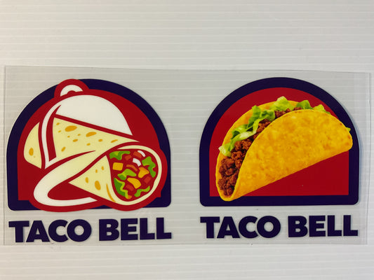 Taco Bell Tacos - UV DTF