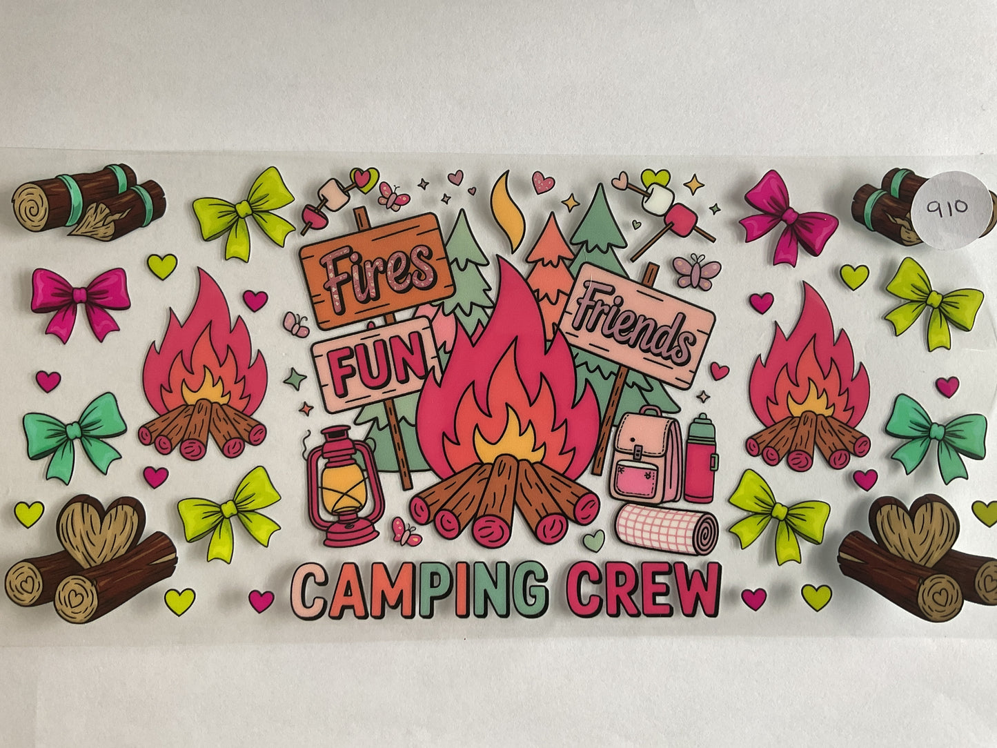 #910 - Camping Crew - UV DTF